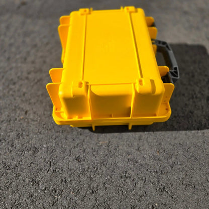 Invicta 8 Slot Watch Case Hard Yellow Black Plastic Foam insert Handle Cary Case11