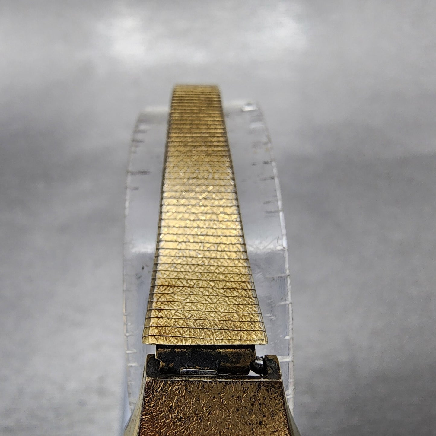 Seiko Watch Women 16mm Gold Dial Gold Tone Round 14000909 New Battery4