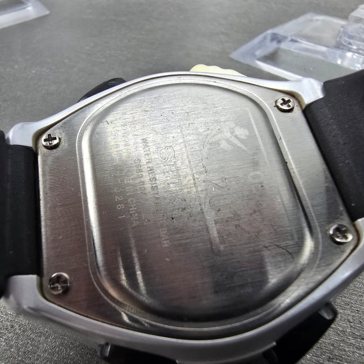 Seiko Super runner Watch Men 43mm Silver Alarm Chronograph S680-00A0 Works9