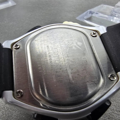 Seiko Super runner Watch Men 43mm Silver Alarm Chronograph S680-00A0 Works9