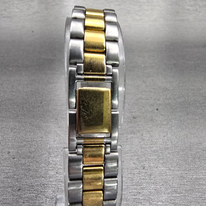 Citizen Watch Women 17mm Silver Dial Two Tone Rectangle 5920-S77112 New Battery7