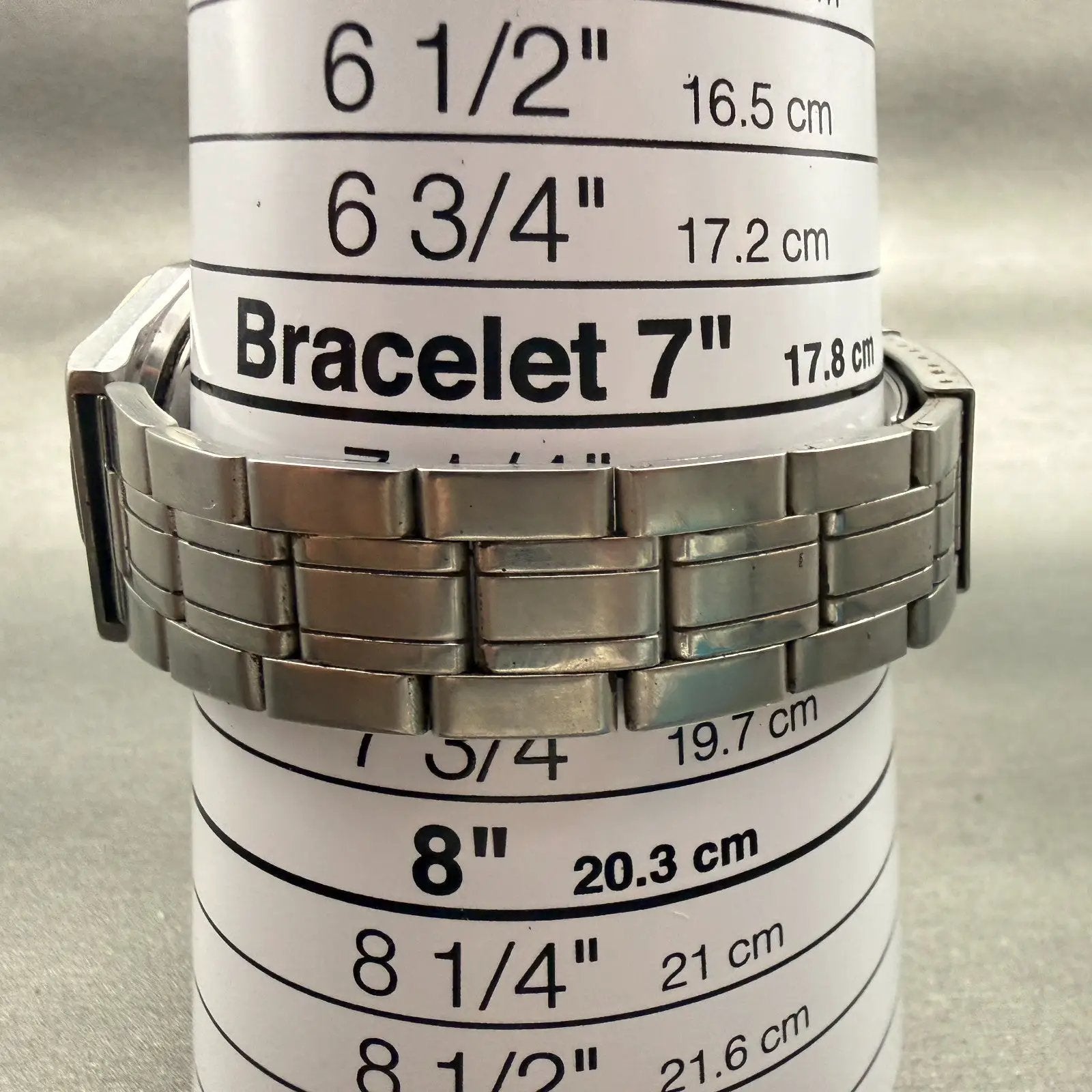Seiko Watch Men 33mm Gray Dial Silver Tone Round 8C23-6059 New Battery VTG9