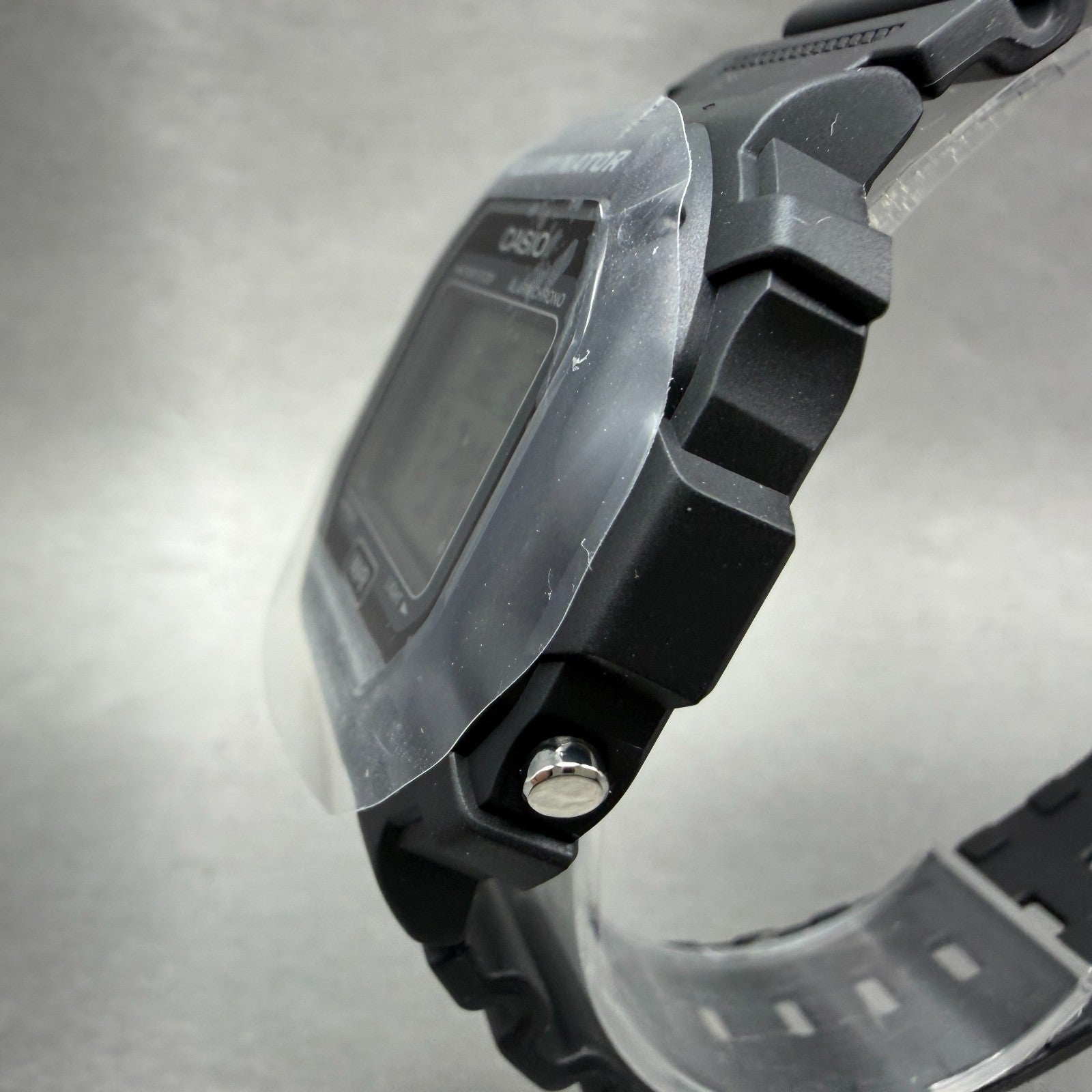 Casio Illuminator F-108WH Watch Men 43mm Black Alarm Chrono Digital New BatteryL3