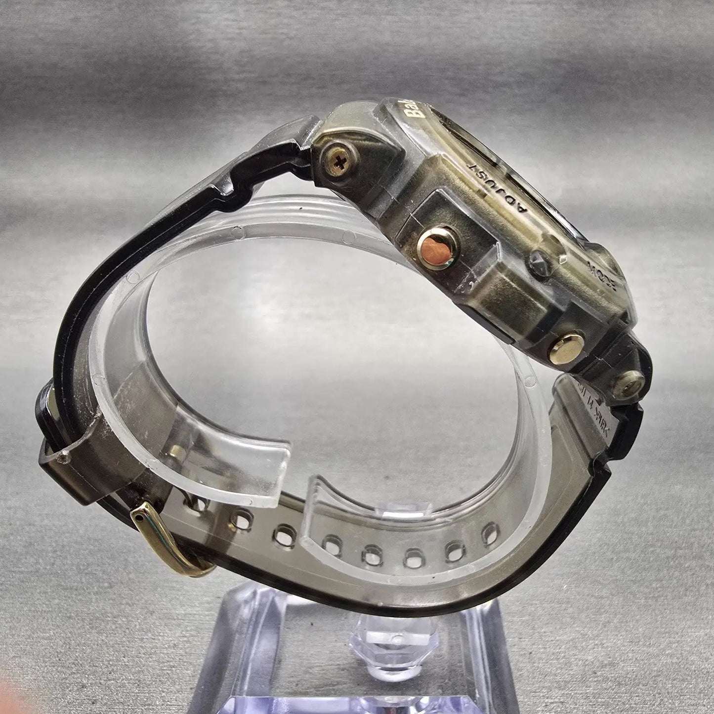 Casio Baby-G BG-6901 Watch Women 46mm Gold Gray Alarm Chronograph New Battery8