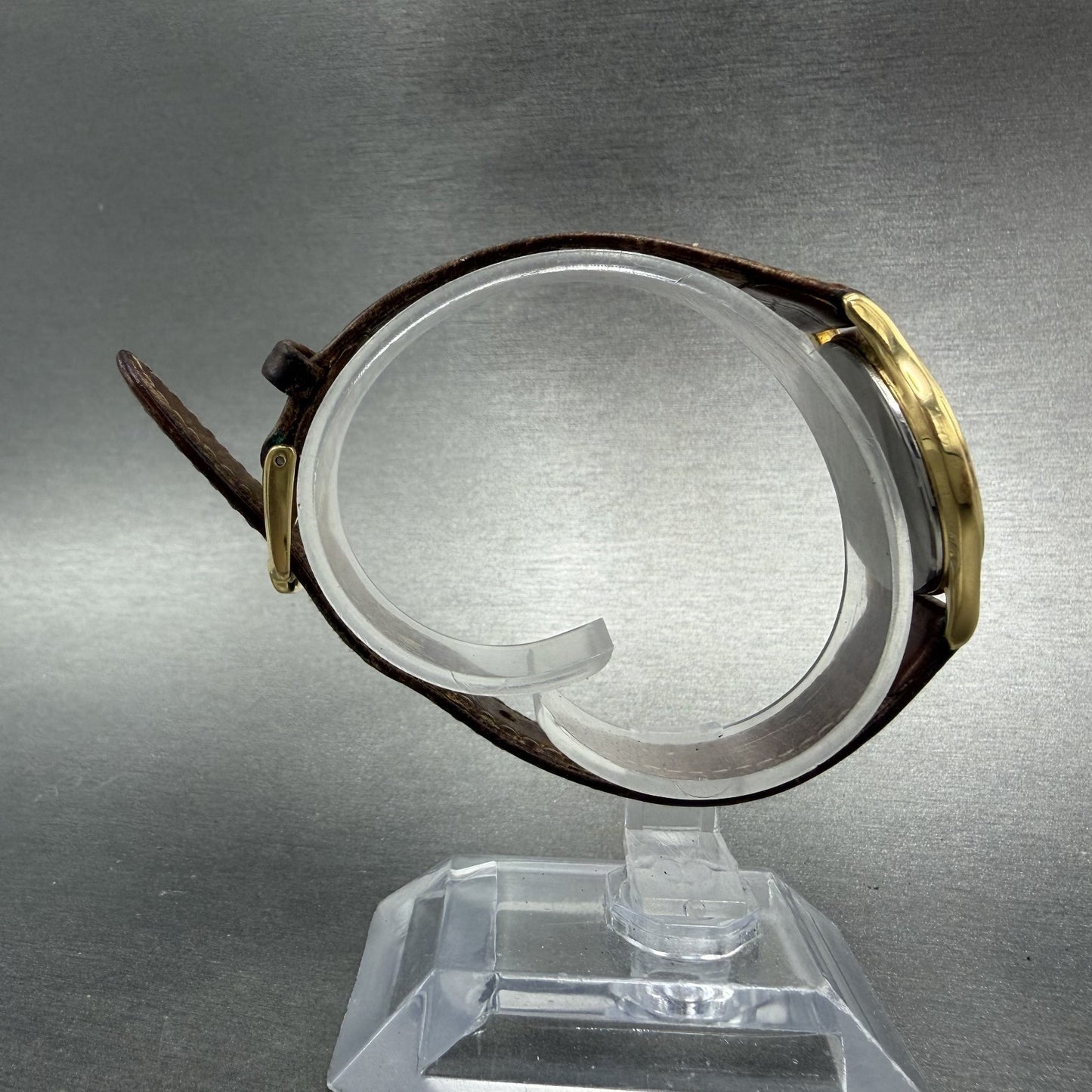 Seiko Watch Women 28mm Gold Dial Gold Tone Round 4N00-0720 New Battery Vintage8