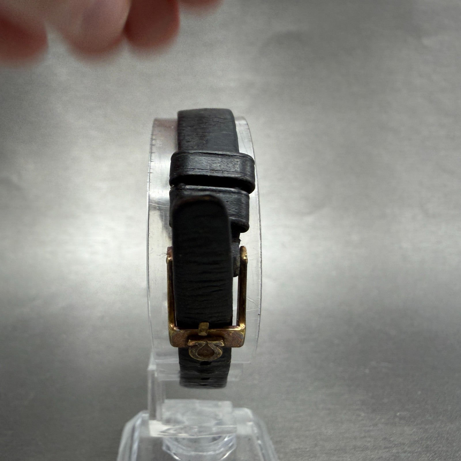 Omega De Ville Watch Women 23mm Gold Dial Gold Plated 511 347 Cal620 PARTS8