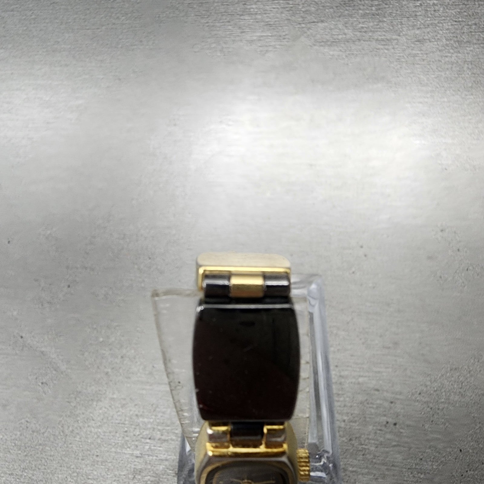 Seiko Pulsar Watch Women 12mm Black Dial Black & Gold Tone V2205460 New Battery4