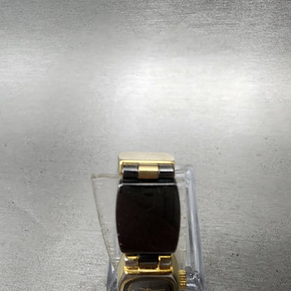 Seiko Pulsar Watch Women 12mm Black Dial Black & Gold Tone V2205460 New Battery4