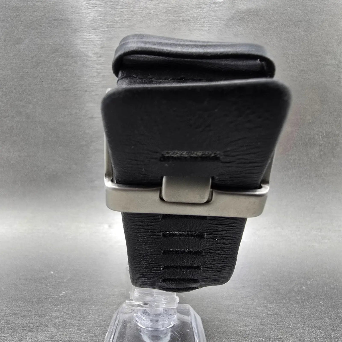 Nike Oregon Square Watch 25mm Black Dial Silver Date Rectangle WA0051 New Batt7