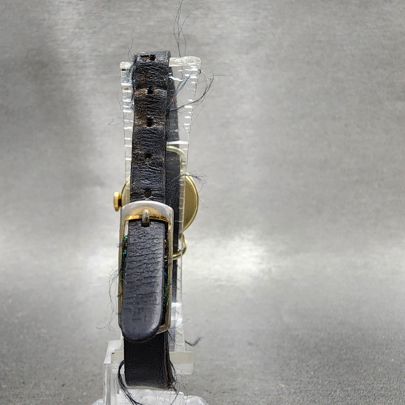 Timex Watch Women 21mm Silver Dial Gold Tone Interchangeable Bezel Runs VTG8