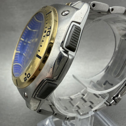 Casio Waveceptor Watch Men 43mm Blue Dial Two Two Daydate WVQ200HA Works2