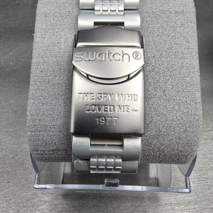 Swatch Scuba James Bond The Spy Who Loved Me Watch Men YDS4014AG New Battery NOS6