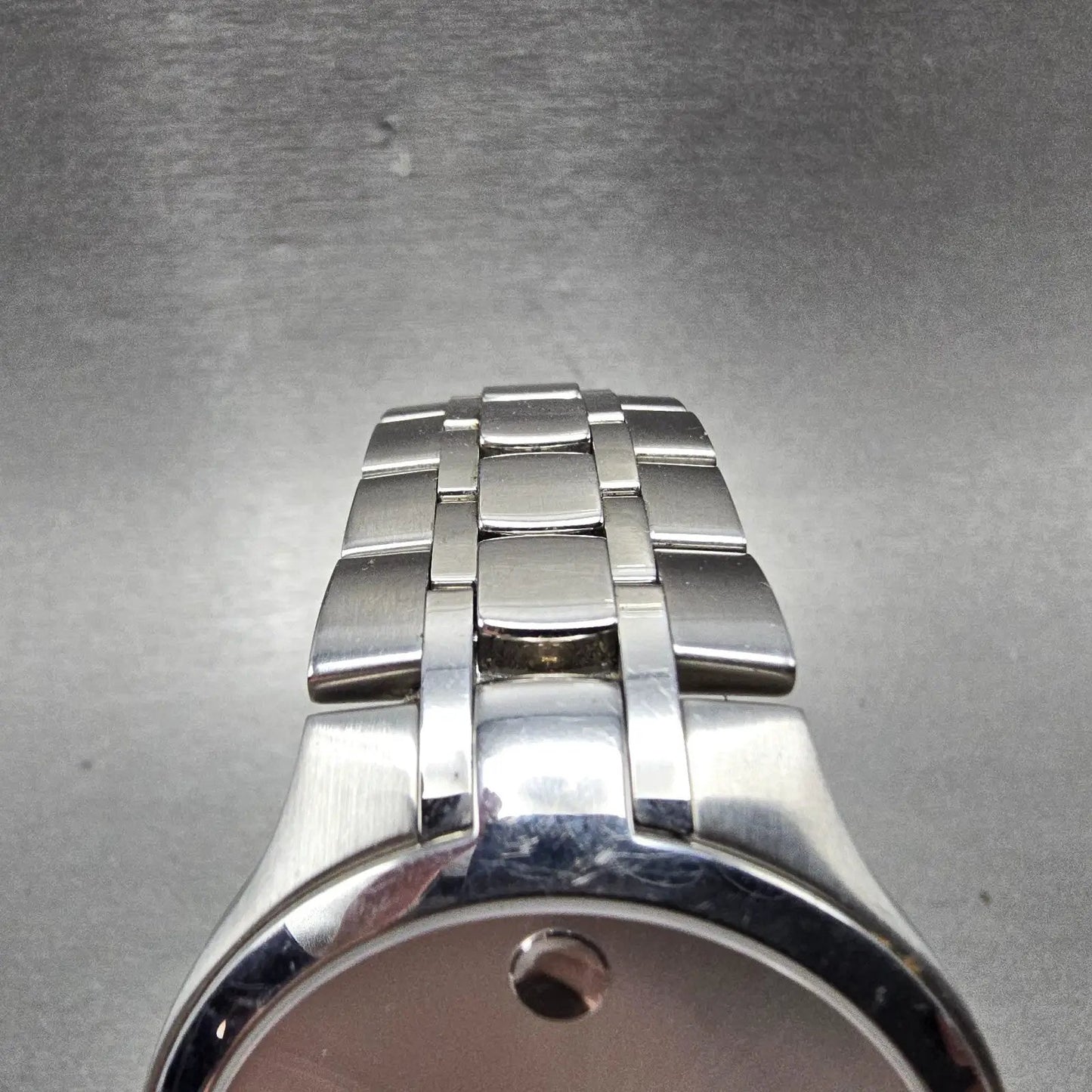Movado Museum Watch Men 41mm Silver Dial Silver Tone 01.1.14.1085 New Battery4
