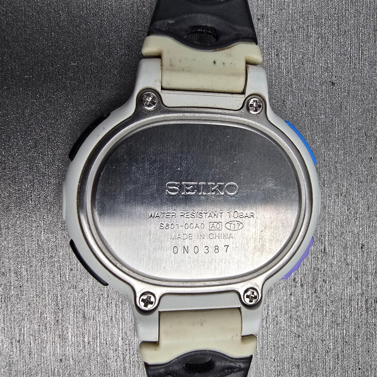 Seiko Prospex Super Runner Watch Women 40mm Black White S601-00A0 New Battery10