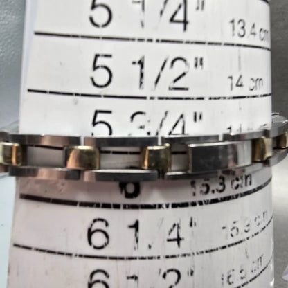 Seiko Watch Women 23mm Champagne Dial Two Tone Oval Vintage 11-7659 Manual Works10