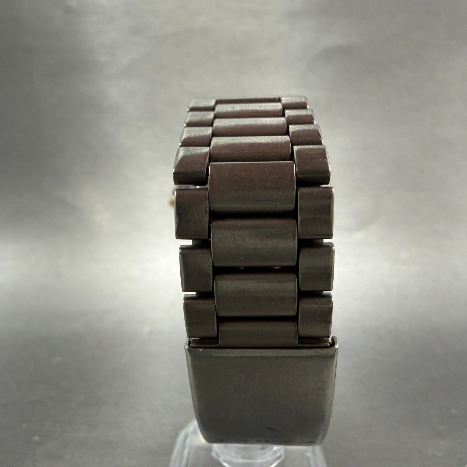 Seiko Cadet Watch Men 35mm White Dial Titanium Tone Round 5p31-6250 PARTS VTG8