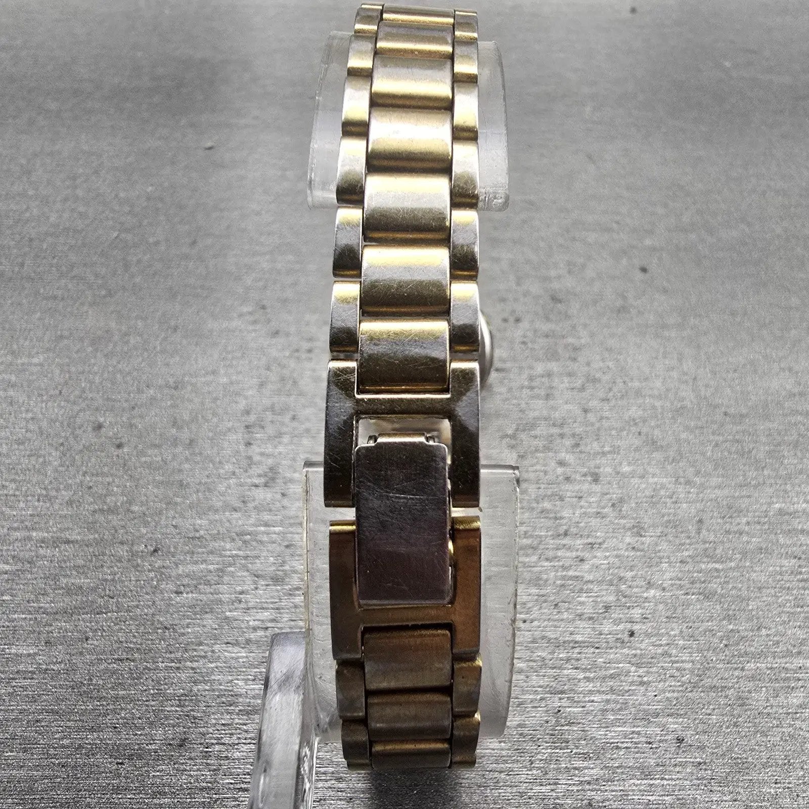 Seiko Watch Women 19mm Gold Dial Gold Tone Round 4N00-0069 New Battery Vintage7
