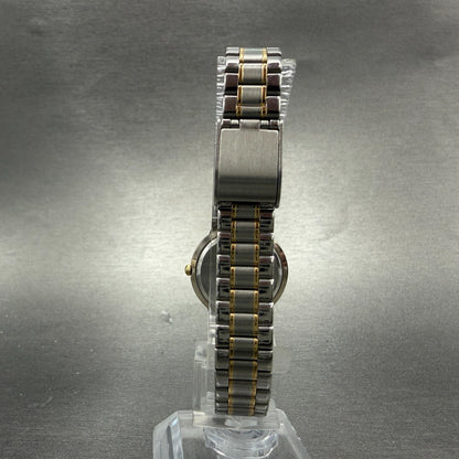 Seiko Alba Urban Watch Women 25mm White Dial Two Tone V401-0220 New Battery7