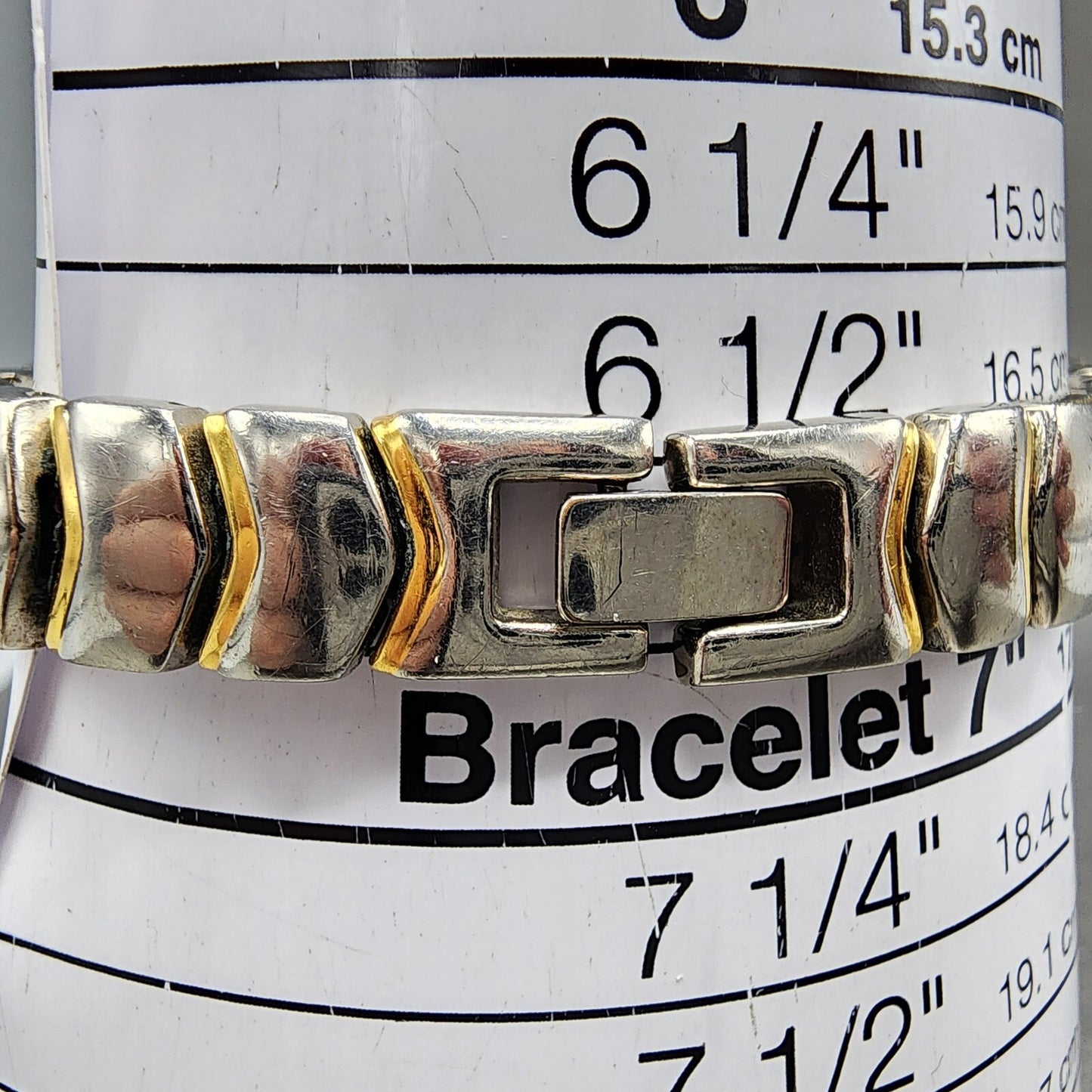 Seiko Watch Women 15mm White Dial Two Tone Rectangle 1F206H49 PARTS11