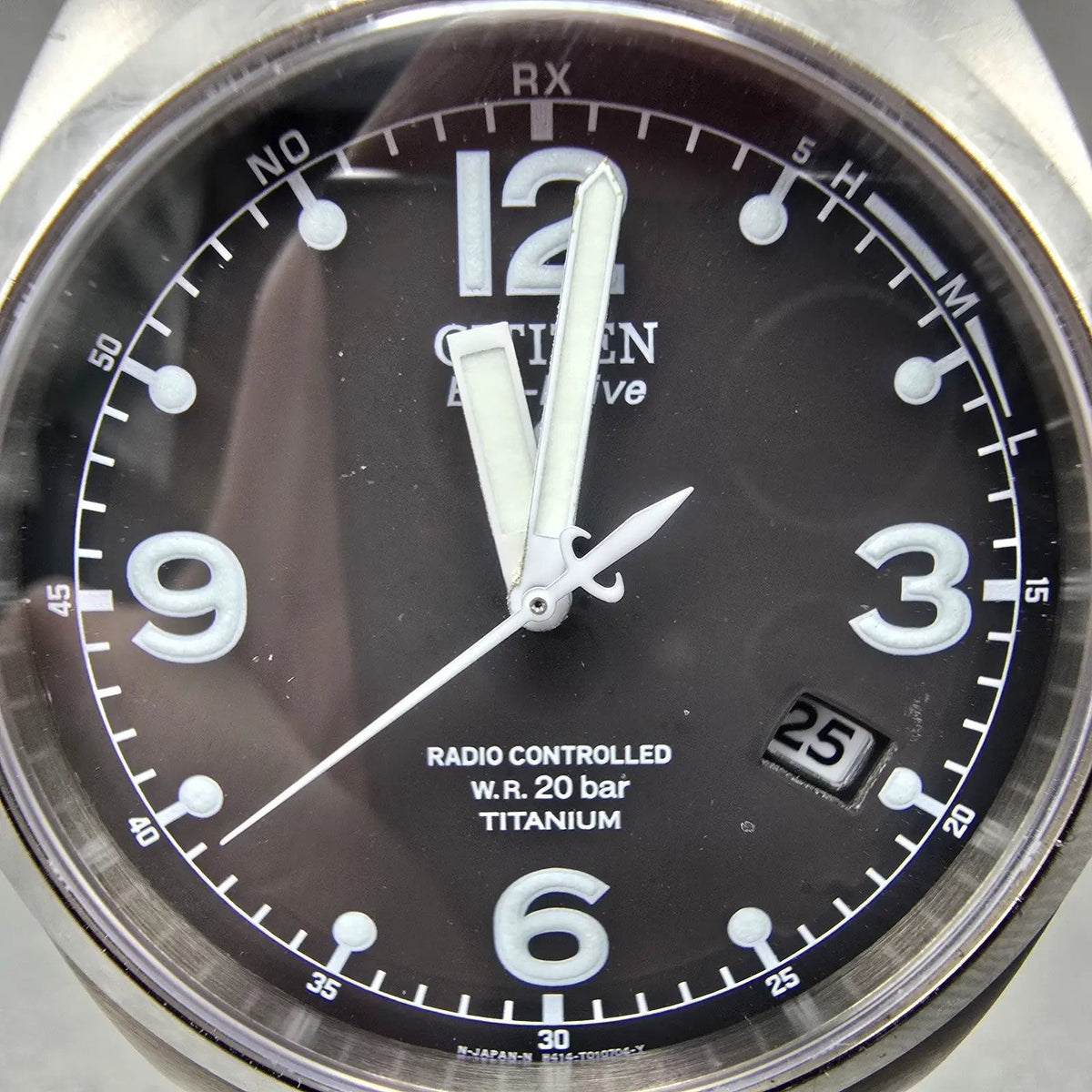 Citizen Promaster Land Watch Men 40mm Black Dial Titanium H414-T006744 PARTS!!3