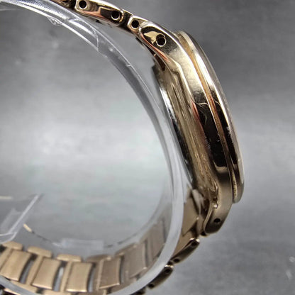 Citizen Eco-Drive Circle of Time Watch Women 30mm MOP Dial Rose Gold Tone Runs4
