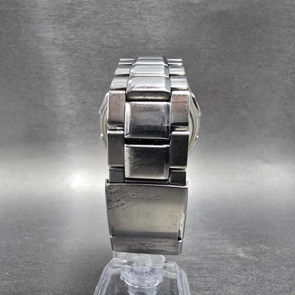 Casio WVA-430J Watch Men 3mm Blue Dial Silver Alarm Chrono WaveCeptor PARTS9