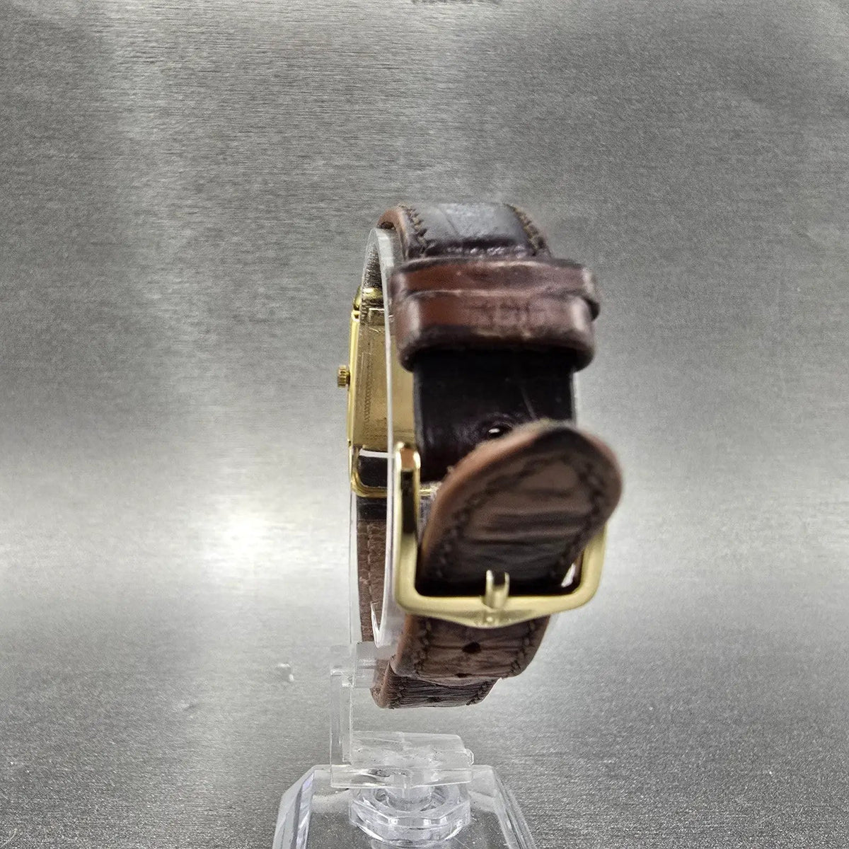 Hamilton Wilshire Watch Women 18mm Women Gold Dial Gold Registered Edition PARTS8