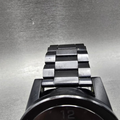 Nixon The Corporal Watch Men 48mm Black Dial Black Tone Round Bracelet new BattP4