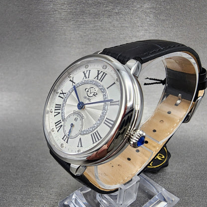 Gevril GV2 Rome Watch Women 36mm White Dial Stainless Steel Diamond Accent2