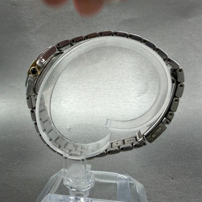 Seiko Coutura Watch Women 26mm MOP Dial Two Tone Date 7N82-0CA0 New Battery6