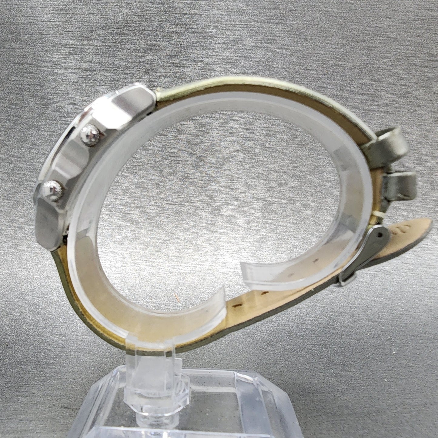 Philip Stein Teslar Watch Women 27mm White Dial Silver Tone Oval New Battery6