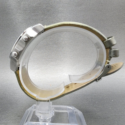 Philip Stein Teslar Watch Women 27mm White Dial Silver Tone Oval New Battery6