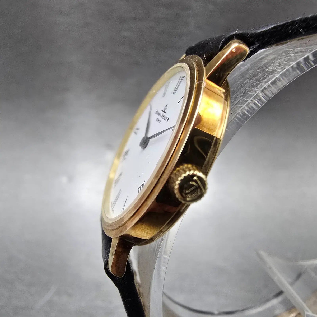 Baume & Mercier Classima Watch Women  24mm White Dial 14K Gold Round New Battery3
