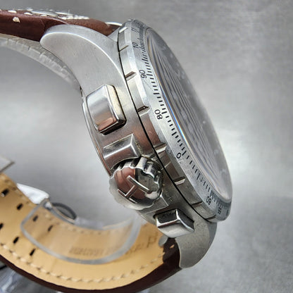 Hamilton Aviation X-Wind Chronograph Watch Men 44mm Black Dial Steel Date Runs