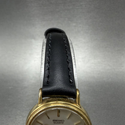 Seiko Watch Women 25mm Silver Dial God Tone Round Vintage 43-0160 New Battery4