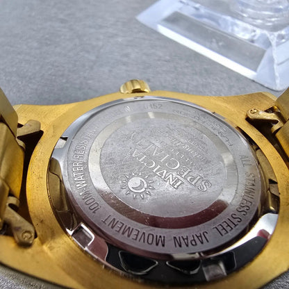 Invicta Specialty Watch Women 38mm MOP Dial Gold Tone Date 20352 New Battery9