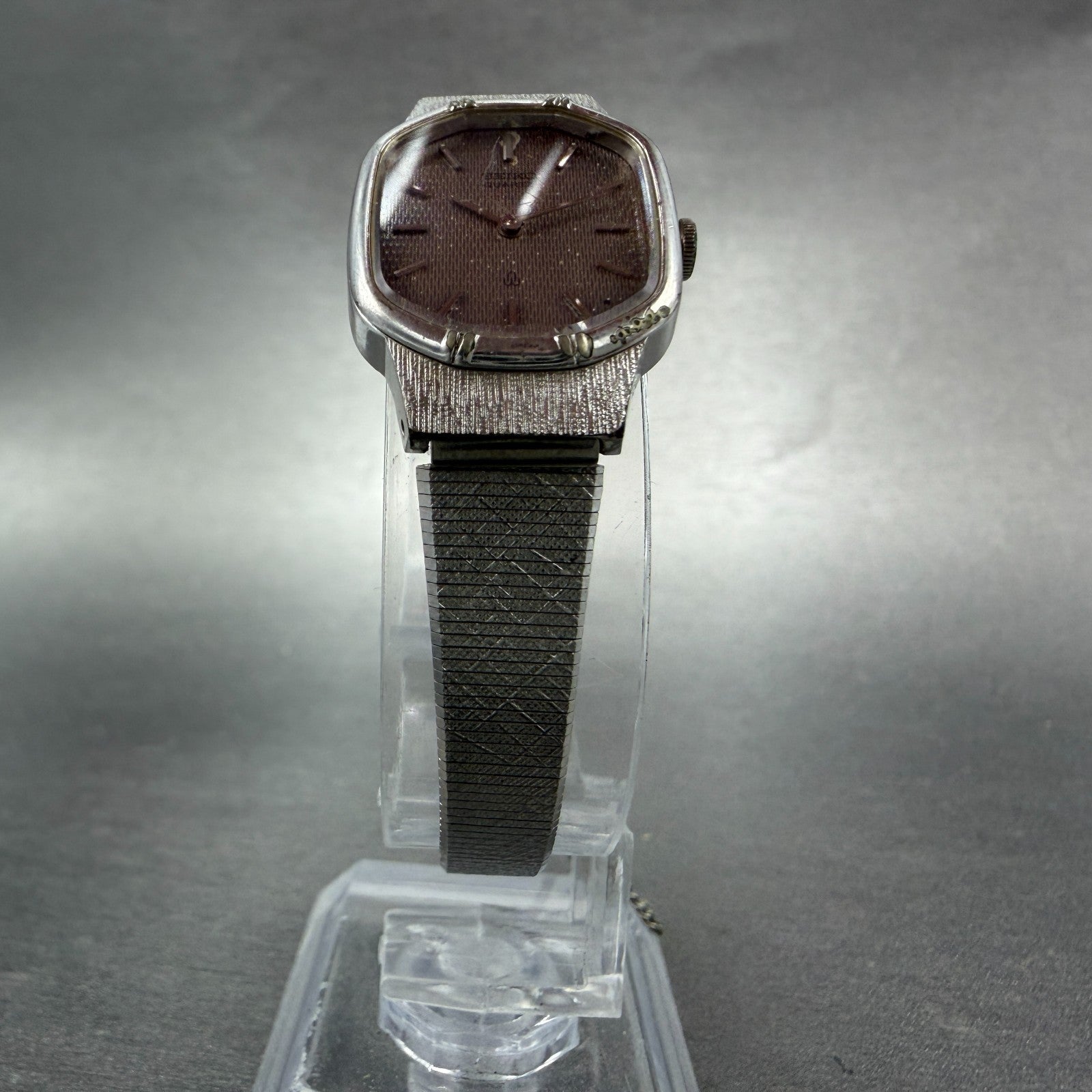 Seiko Watch Women 19mm Silver Dial Silver Tone Octagon 1400-5460 New Battery5