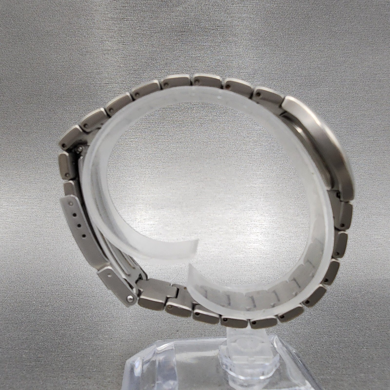 Cyma Watch Women 25mm Silver Dial Titanium Round 820 New Battery Vintage8
