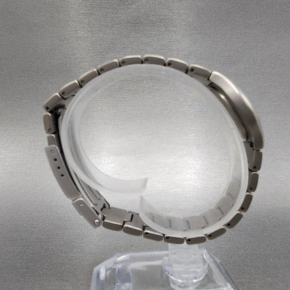 Cyma Watch Women 25mm Silver Dial Titanium Round 820 New Battery Vintage8