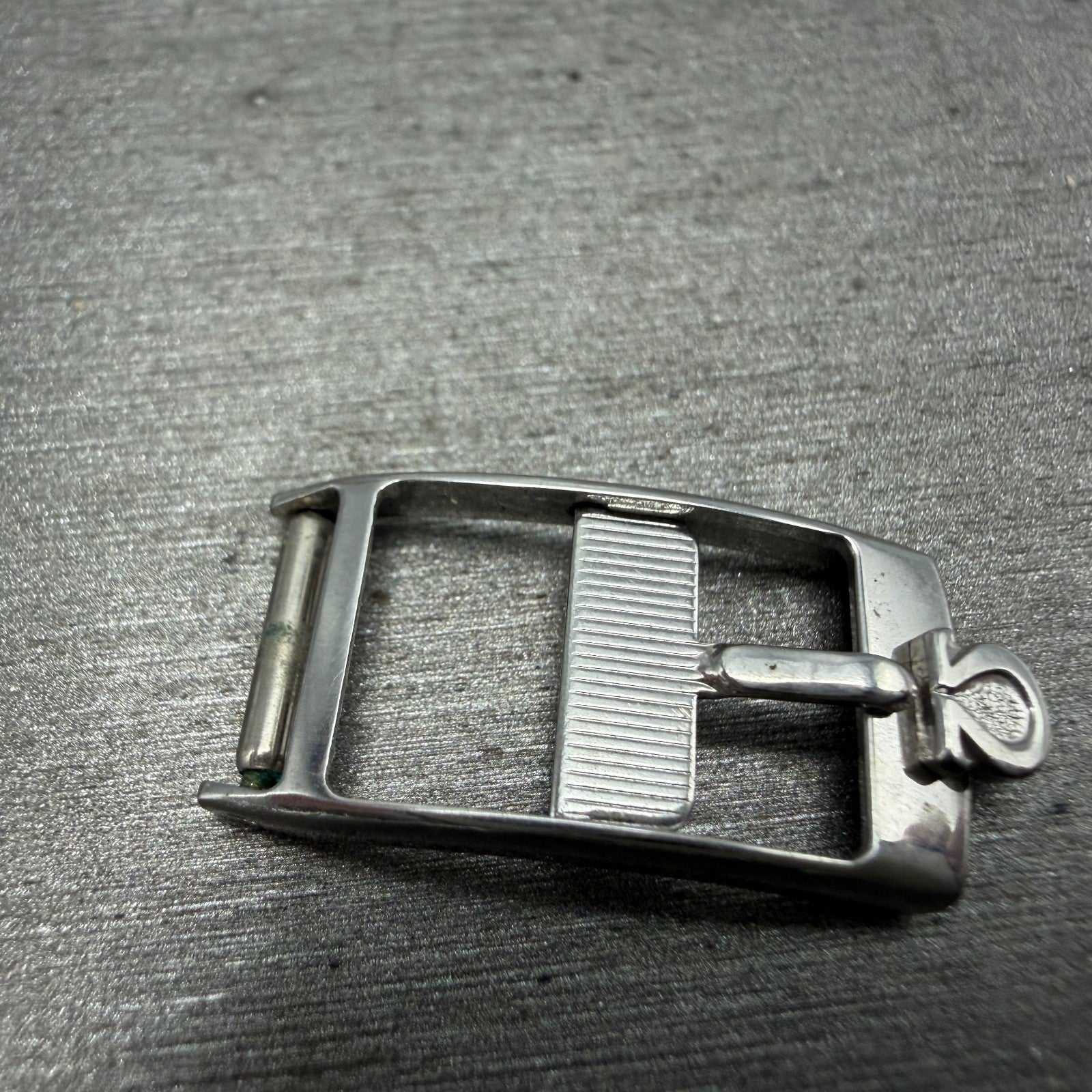 Omega Watch Buckle 9mm Band Stainless Steel Vintage Womens3