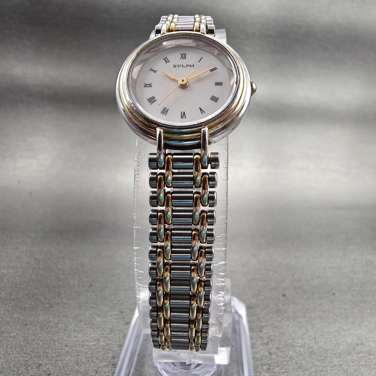 Citizen Sylph Watch Women 21mm White Dial Two Tone Round 2930-294540 New Batt5