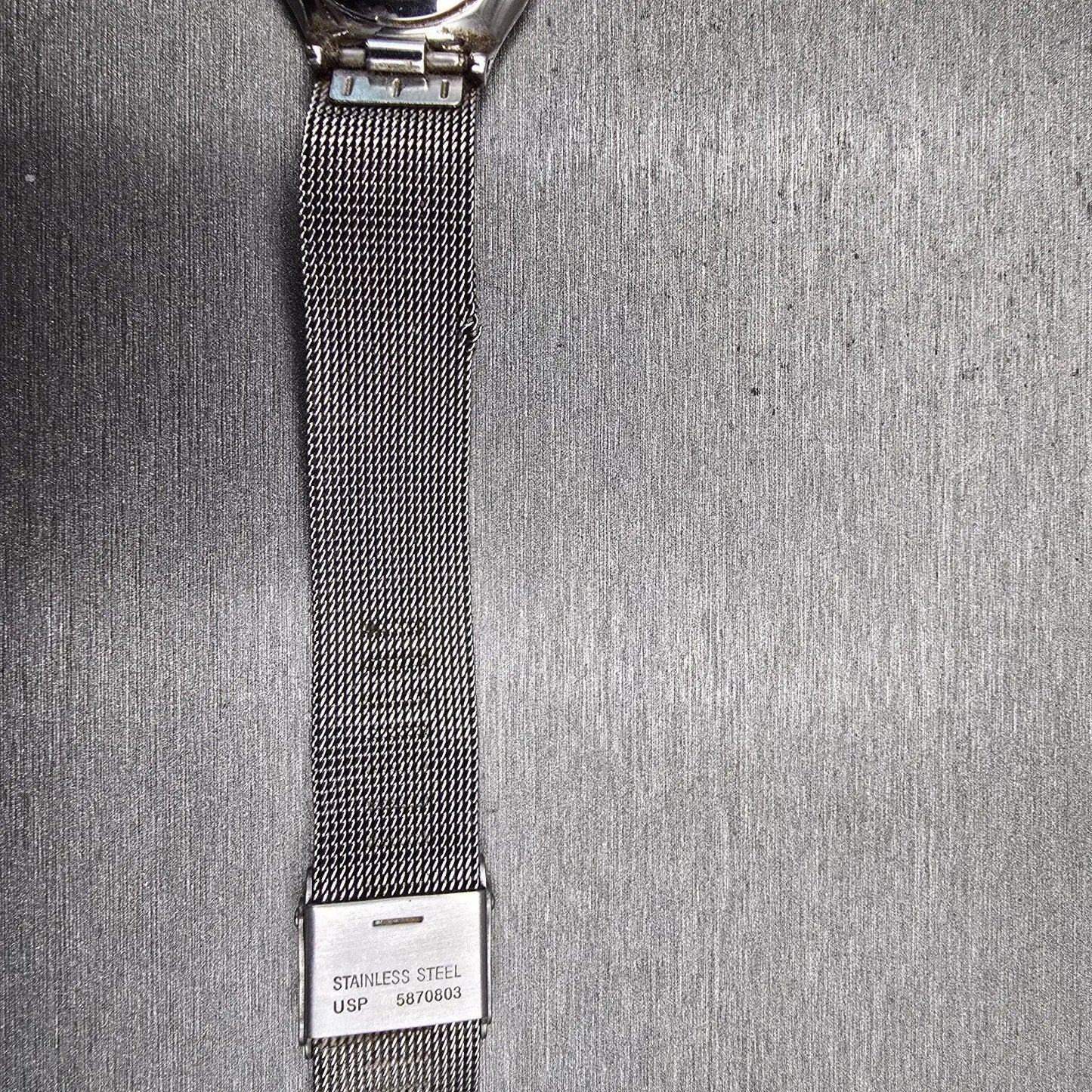 Skagen Denmark Watch Women 24mm MOP Dial Silver Tone Round 233XSSS New Battery12