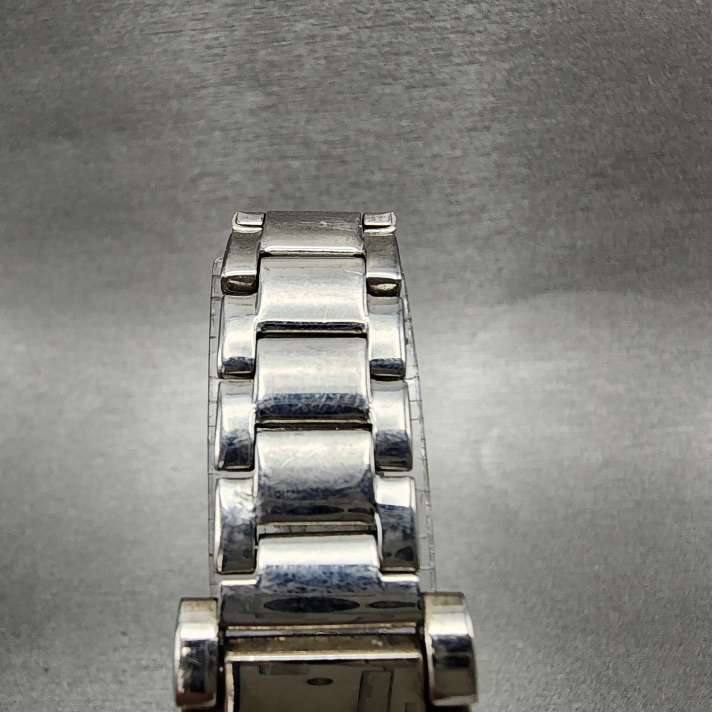 Bulova Tank Watch Women 18mm MOP Dial Silver Tone Rectangle 96L47 New Battery4