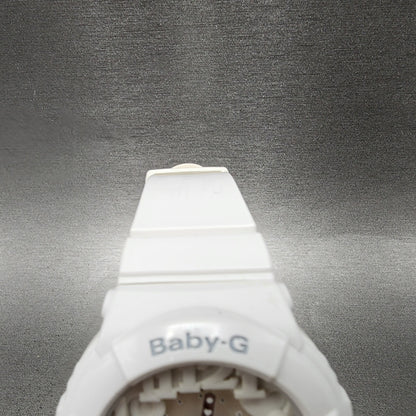 Casio BabyG BGA131 Watch Women 43mm White Tone Analog Digital New Battery4