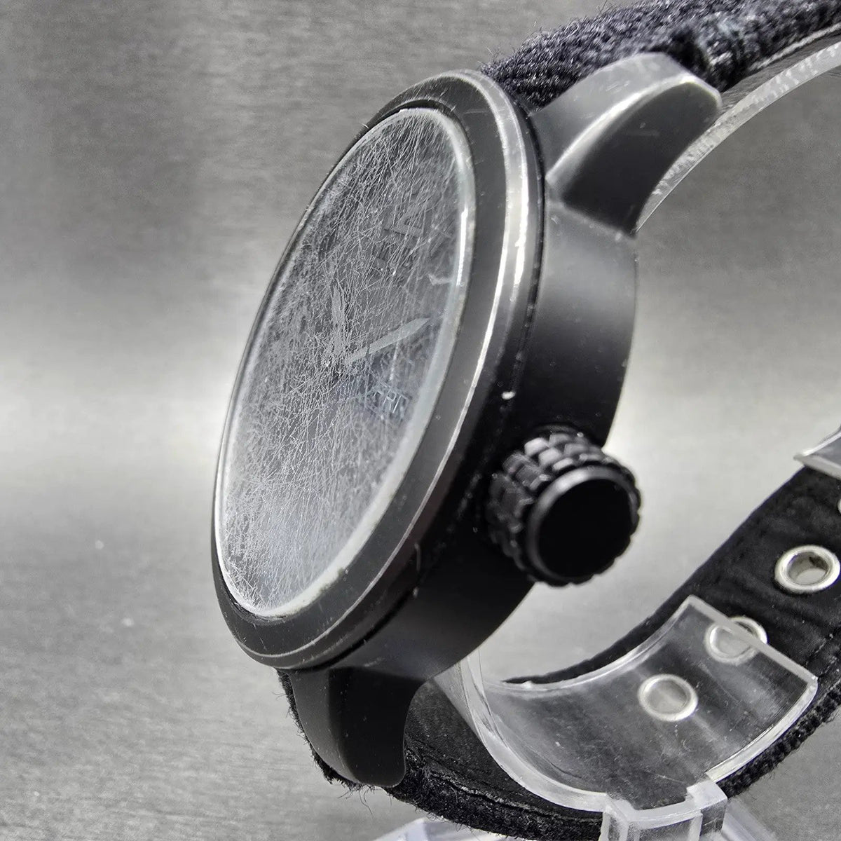 Citizen Eco-Drive Watch Men 42mm Black Dial Black Daydate BM8476-23E Runs JP2