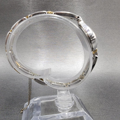 Seiko Watch Women 23mm Champagne Dial Two Tone Vintage 23206620 New Battery8
