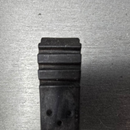 Seiko 22mm Dive Watch Band Black Two Piece Japan Made Vintage1