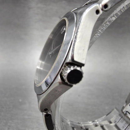 Movado Museum Watch Women 28mm Black Dial Stainless Steel Round New Battery2