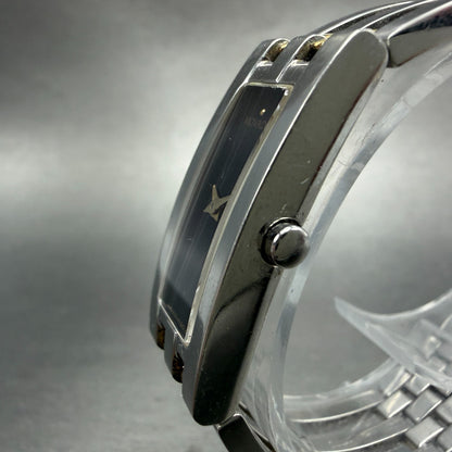 Movado Esperanza Tank Watch Women 14mm Black Dial Two Tone 84 H5 1400 PARTS3