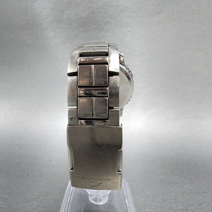 Casio Oceanus OCW10 Watch Men 36mm Black Dial Titanium Chrono Solar Works7